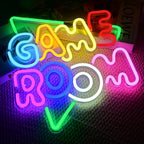 Game Room LED Neon Sign Green