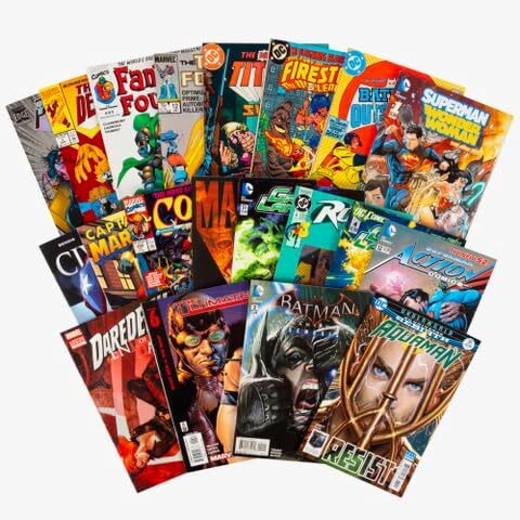 Lot of 20 Marvel & DC Comic Book Collection