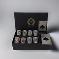 Playing Card Shot Glass Set