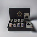 Playing Card Shot Glass Set