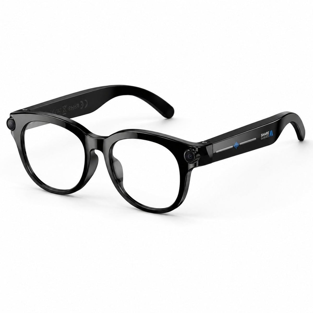 AI Smart Glasses with HD Camera Translation Voice Control