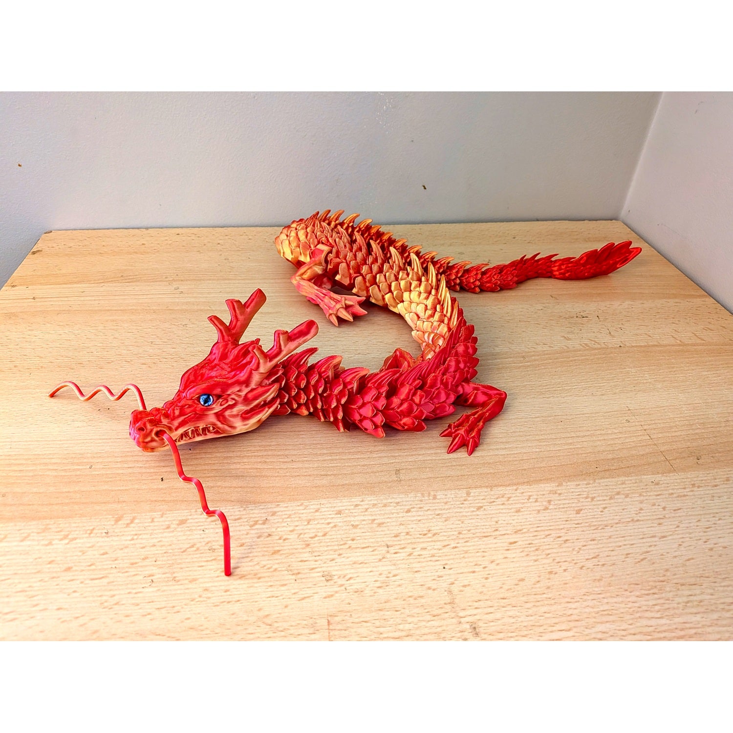 Extra-Large 35-inch Articulated Dragon
