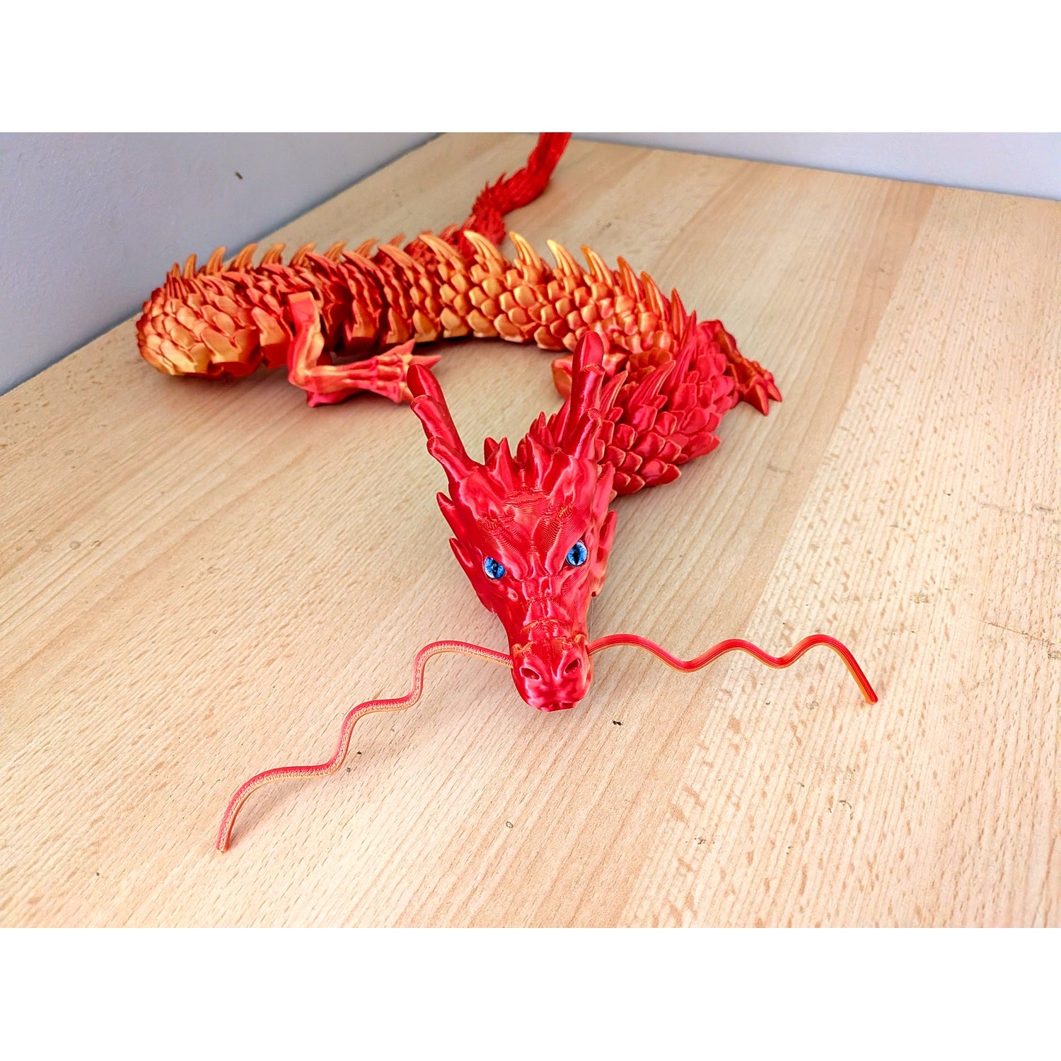 Extra-Large 35-inch Articulated Dragon