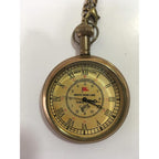 RMS Titanic 1912-Style Pocket Watch with Chain Reproduction