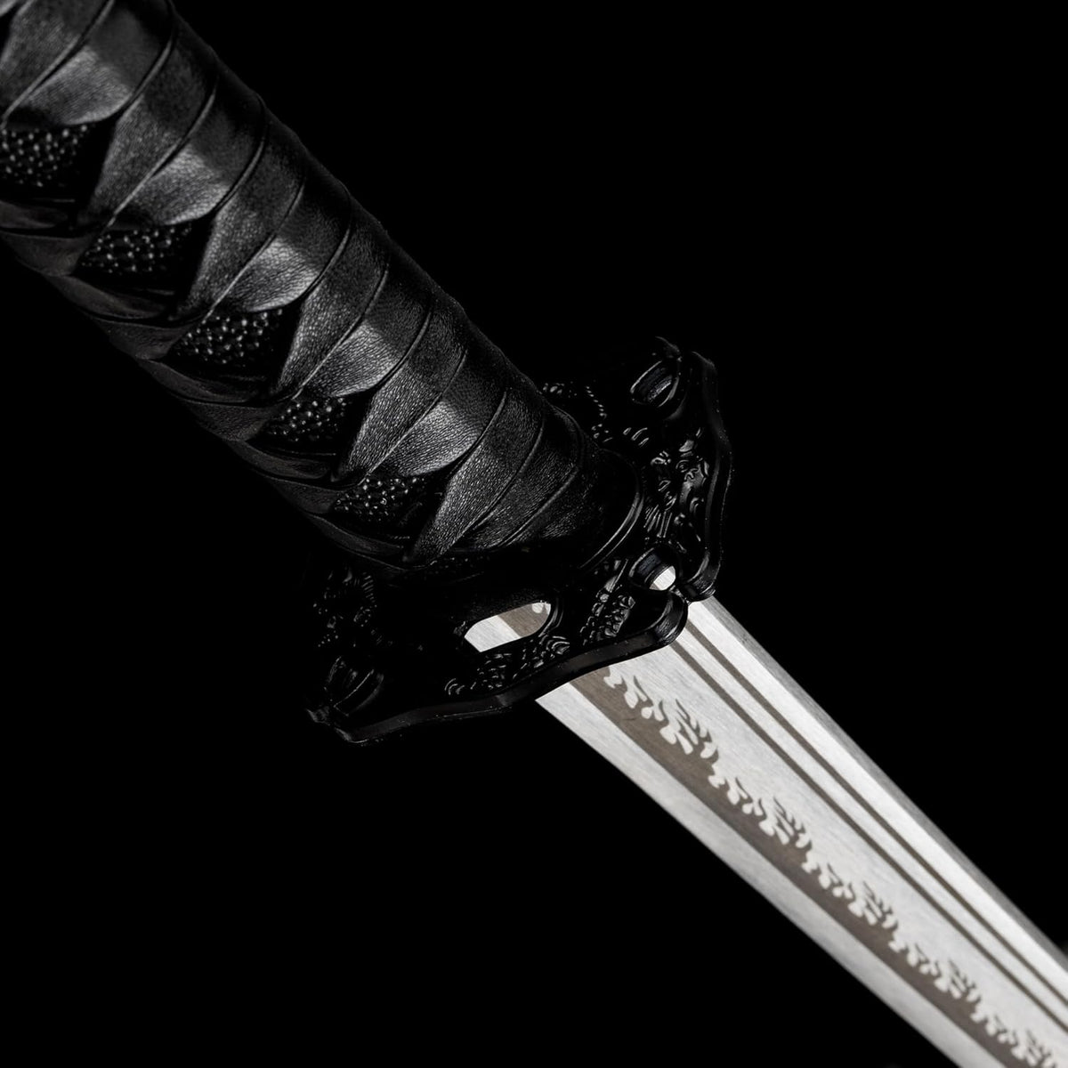 Japanese Full-Tang Carbon Steel Katana Sword