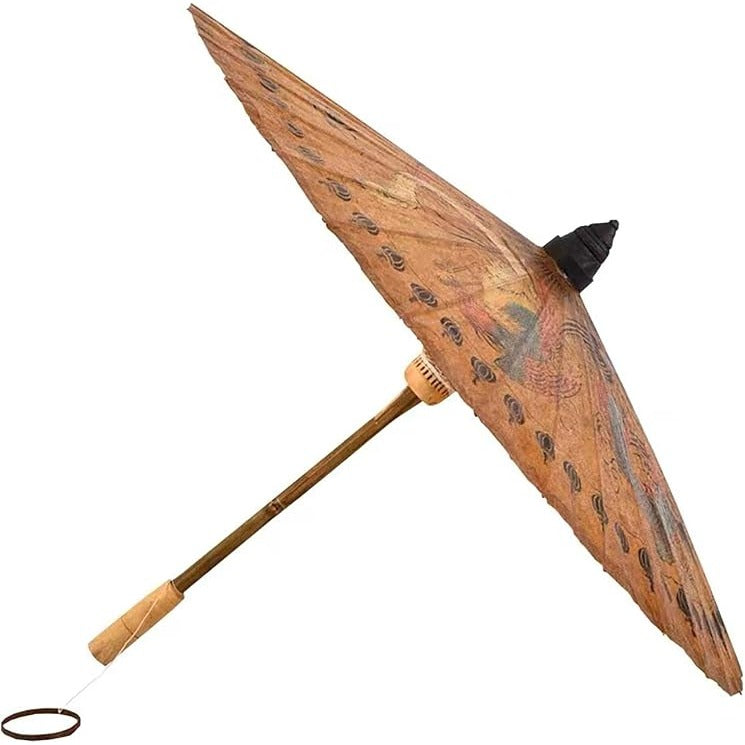 Hand-Painted Oiled Paper Parasol