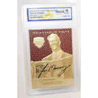 Peyton Manning Gold Card Graded GEM-MT 10