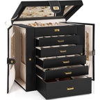 Jewelry Box Organizer with Mirror