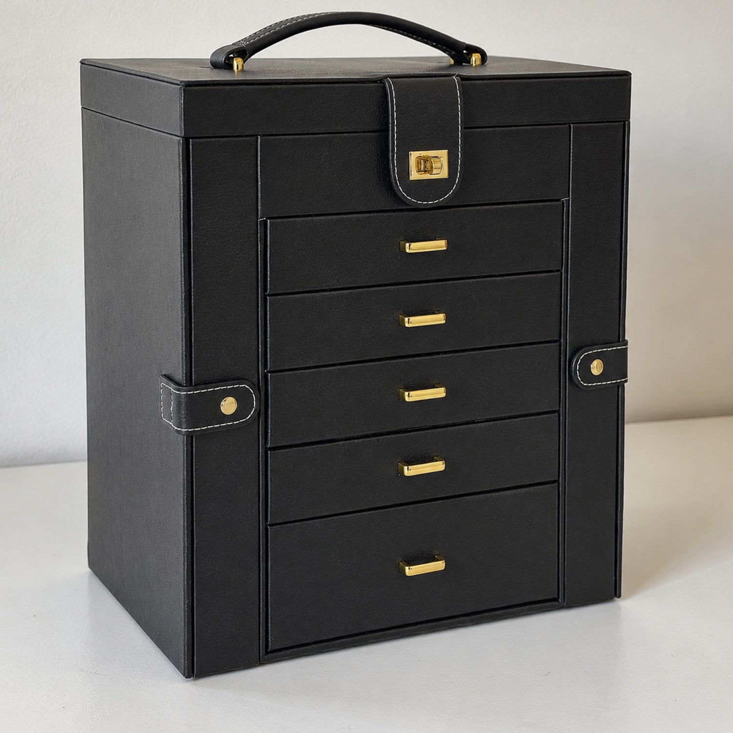 Jewelry Box Organizer with Mirror