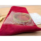 Pierre Lorren 24K Gold-Embellished Swarovski Crystal Bracelet