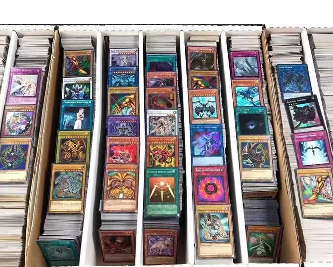 Lot of 1,500 Assorted Yu-Gi-Oh! Trading Card Lot with Specials