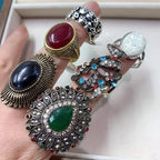 20-Piece Assorted Statement Fashion Ring Lot