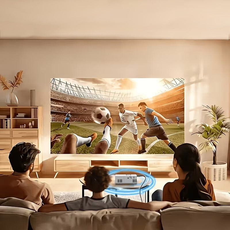 Portable Mini Projector 1080P & 4K Support