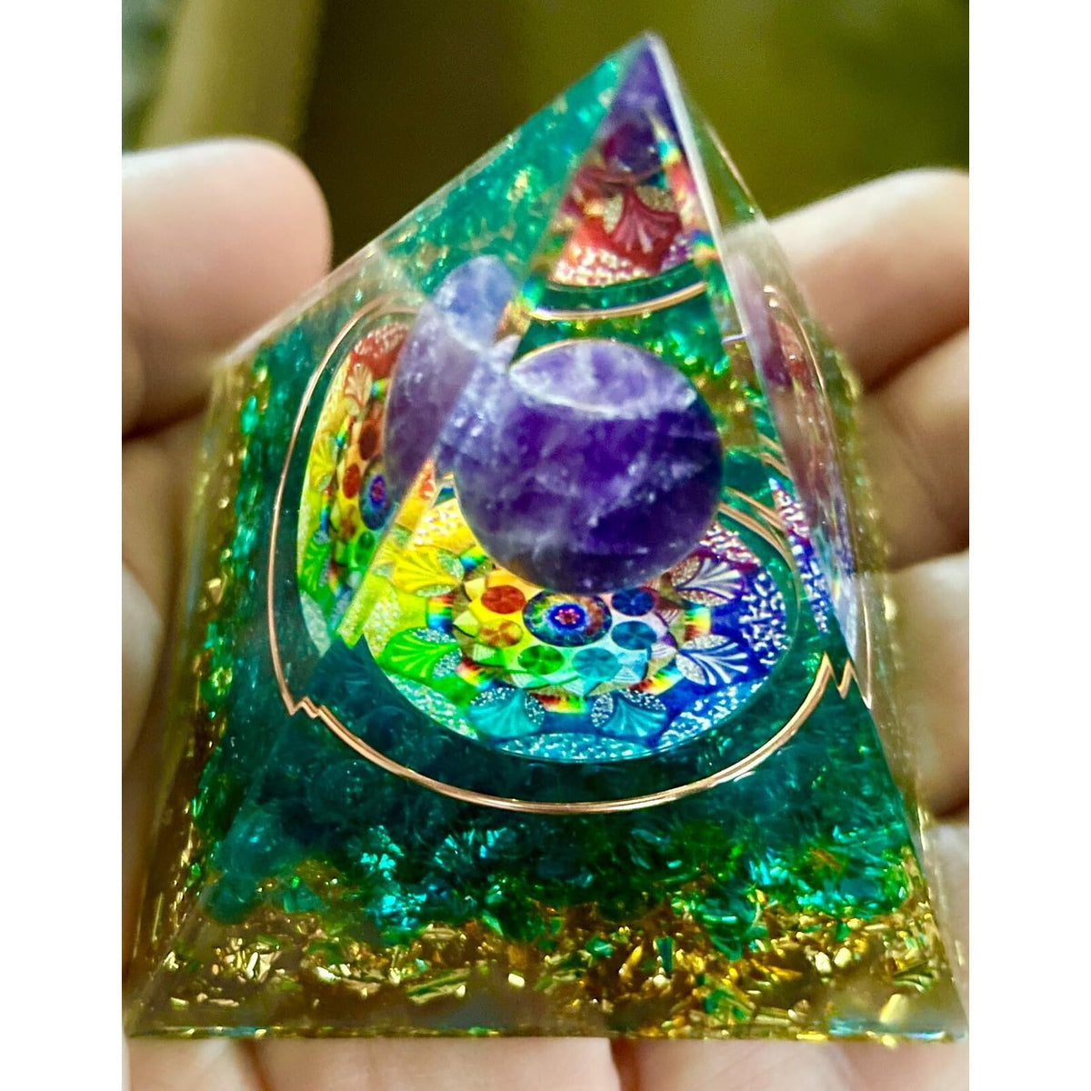 Green Aventurine Pyramid