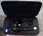 Wireless Bluetooth Headset with ENC Microphone & Charging Case