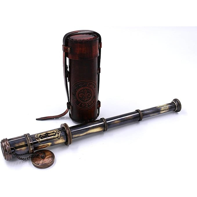 Vintage Marine Brass Telescope