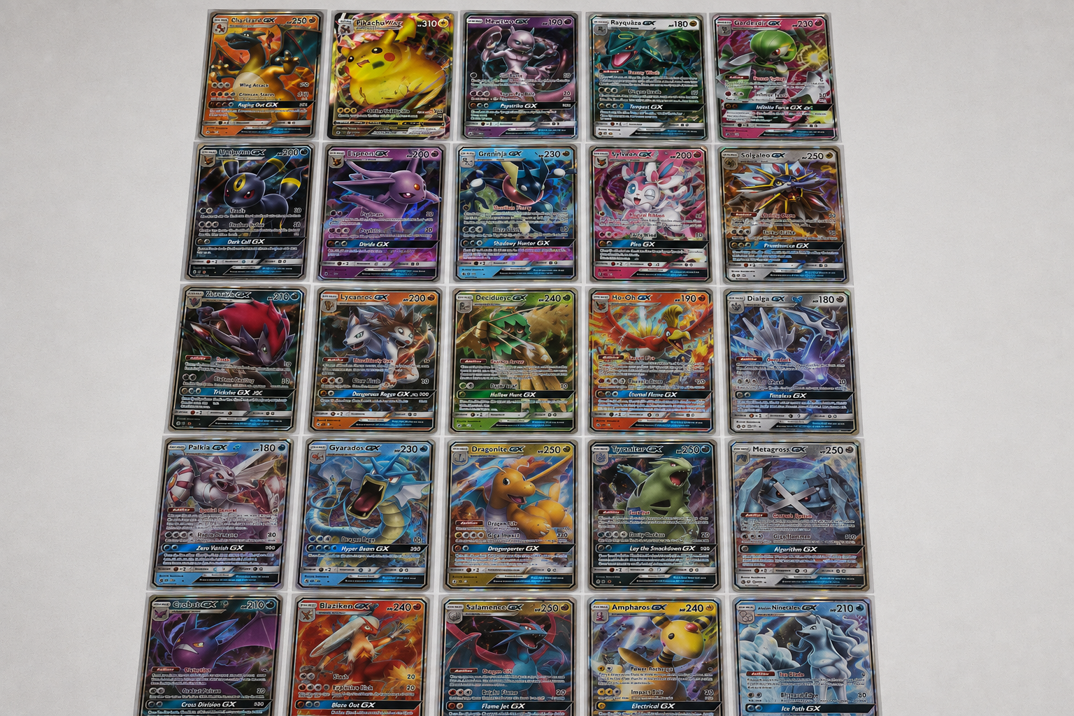 Lot of 25 Pokémon Holo Rare Card Bundle with Extras