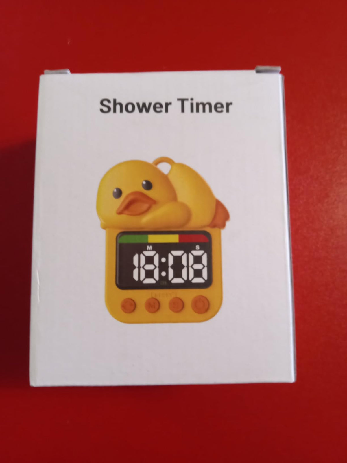Cute Duck Rechargeable Shower Timer with Suction Cup