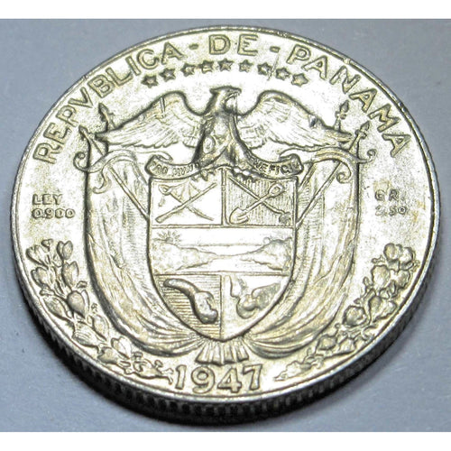 1947 Panama Silver Coin