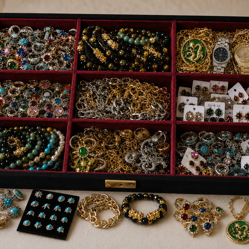 95+ Piece Jewelry & Accessories Treasure Collection Lot#11820
