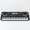 61-Key Portable Electronic Keyboard with Microphone