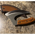 Hand Forged Viking Style Ulu Knife