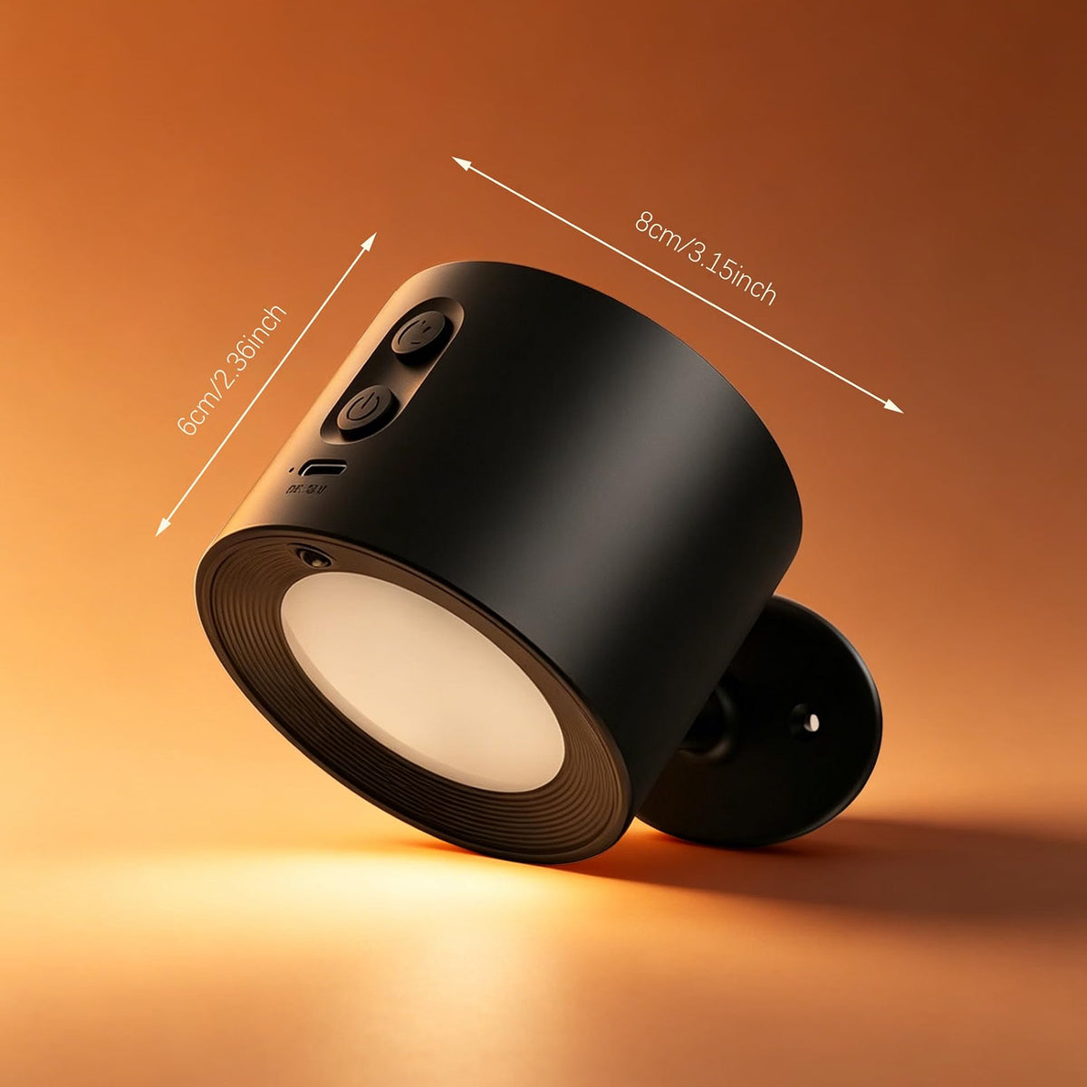 Rechargeable LED Reading Light  Wall Lamp with Remote
