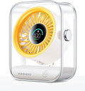 Rechargeable USB Desk Fan with 100 Speeds & Digital Display