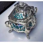 Metal Jewelry Trinket Box Keepsake