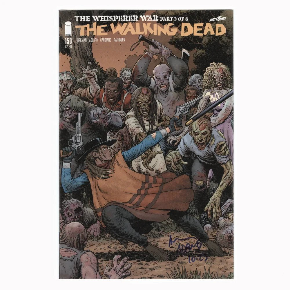 The Walking Dead #159 Signed by Arthur Adams