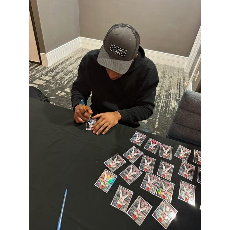 Autographed Christian Moore USA Stars & Stripes Holo #21 Rookie Card