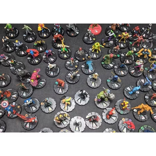 100 DC & Marvel Heroes & Villains Mini Figures Mystery Box Lot #11811