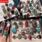 20-Piece Assorted Statement Fashion Ring Lot