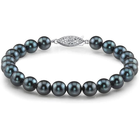 14k Gold Japanese Real Akoya Saltwater Pearl Bracelet