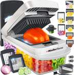 Mueller 10-in-1 Vegetable Chopper & Mandoline Slicer