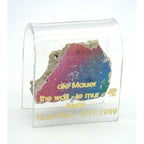 Historical Berlin Wall Fragment with Case