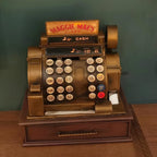 Vintage Cash Register Storage Bank
