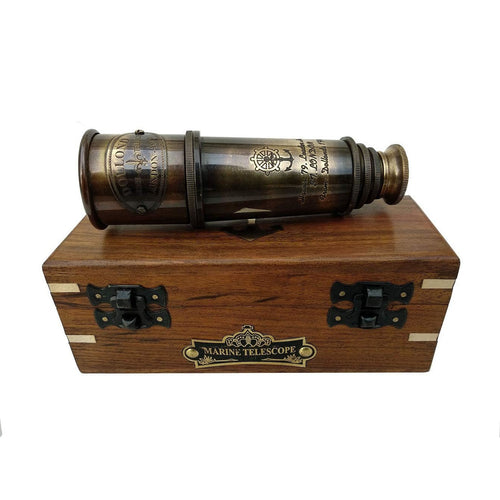 1920 Pure Brass Nautical Antique Spyglass