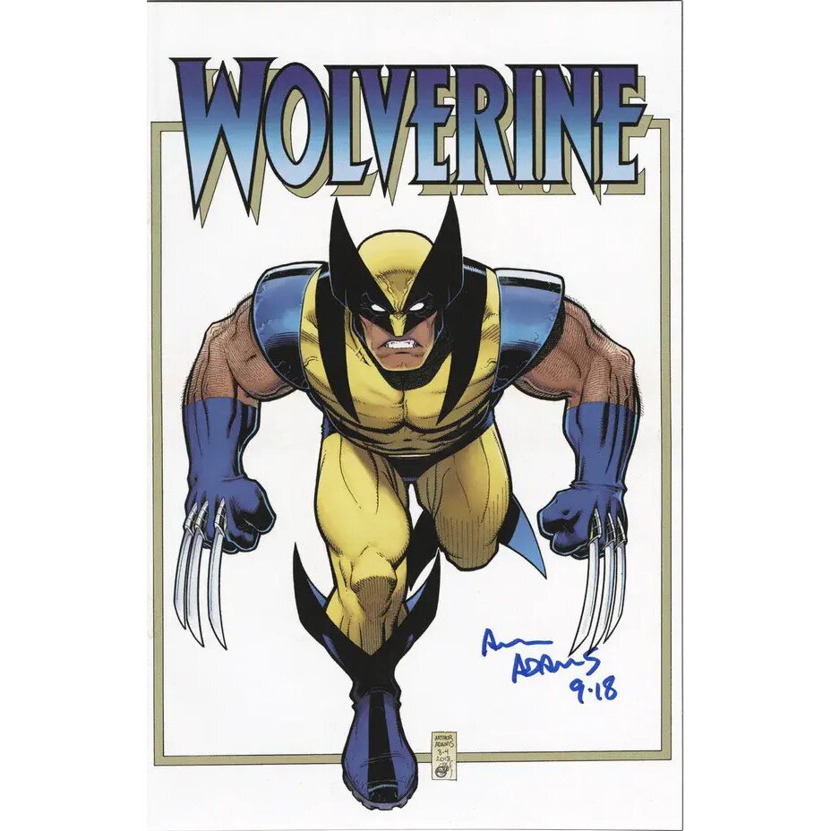 Original Signed Comic Book - Wolverine Marvel Comics with COA NM Condition