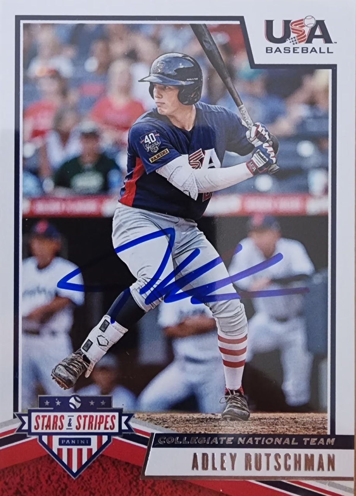 Adley Rutschman Autographed Card