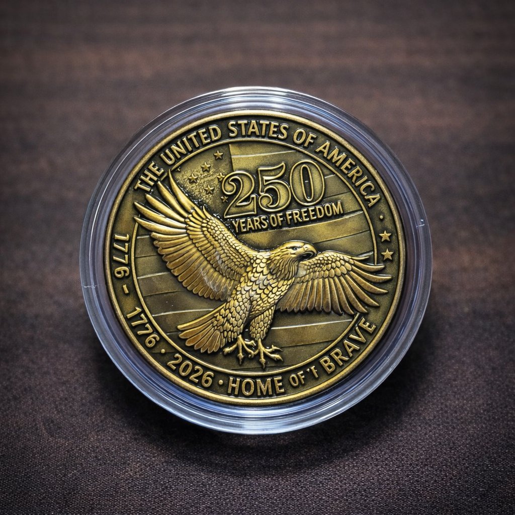 USA 250th Anniversary Coin