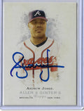 Andruw Jones Autographed Trading Card