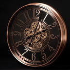 Steampunk Gears Wall Clock
