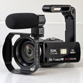 5K 64MP Wi-Fi Video Camcorder with Night Vision