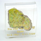Historical Berlin Wall Fragment with Case