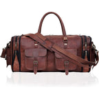 Handmade Genuine Leather Duffel Bag