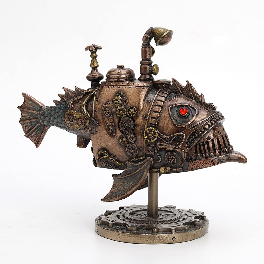 Chronicles of the Brass Leviathan Handcrafted Steampunk Submarine