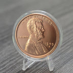 1909 Lincoln One Cent Collectible Coin .999 Pure Copper