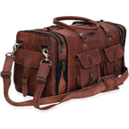 Handmade Genuine Leather Duffel Bag