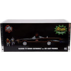 Vintage TV Batmobile and Dynamic Duo Figurines